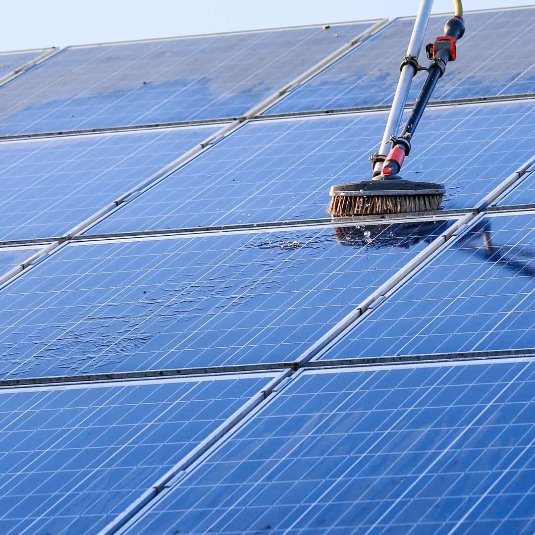 Photovoltaik Reinigung Industrie NRW